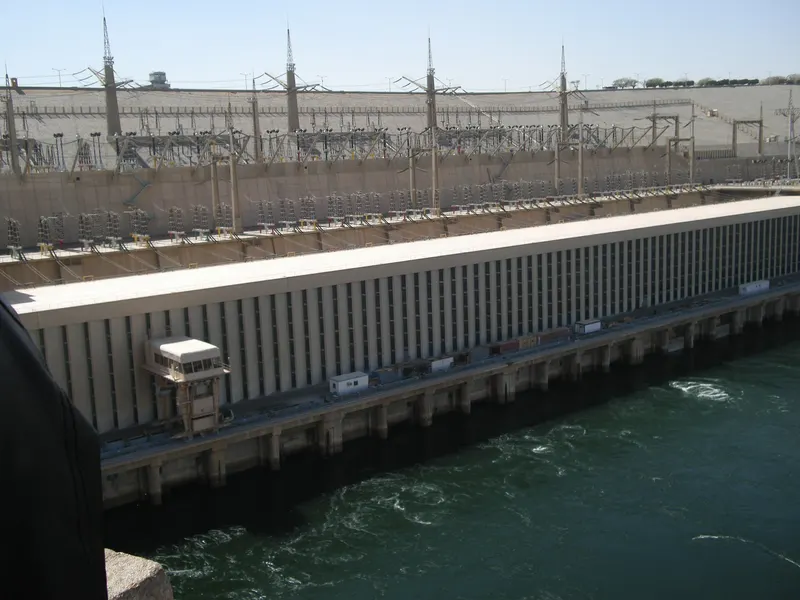 The Aswan High Dam and Lake Nasser